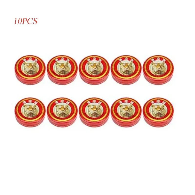 5-120Pcs Natural Tiger Balm Essential Oil Treatmentof Influenza Cold Headache Dizziness Muscle Solid Balm Ointment Fragrance