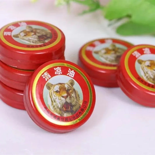5-120Pcs Natural Tiger Balm Essential Oil Treatmentof Influenza Cold Headache Dizziness Muscle Solid Balm Ointment Fragrance