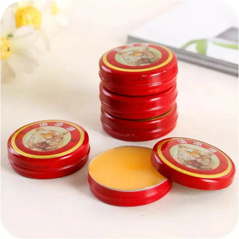 5-120Pcs Natural Tiger Balm Essential Oil Treatmentof Influenza Cold Headache Dizziness Muscle Solid Balm Ointment Fragrance